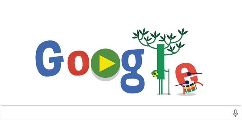 粋だねGoogle先生！グーグルもワールドカップ仕様でブラジル大会開幕
