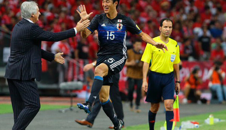 【ロシアW杯アジア予選】新ユニフォームのサッカー日本代表、シンガポール撃破！