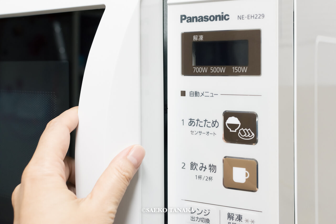 キッチンでいつも利用していて口コミ人気も高いパナソニックの単機能電子レンジ