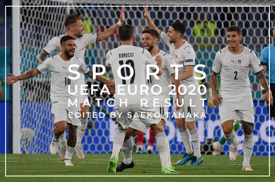 ユーロ2020｜グループステージ第1節2021年6月11日(金)/日本時間同12日(土)トルコVSイタリア戦（試合開催地：スタディオ・オリンピコ・ディ・ローマ｜イタリア/ローマ）