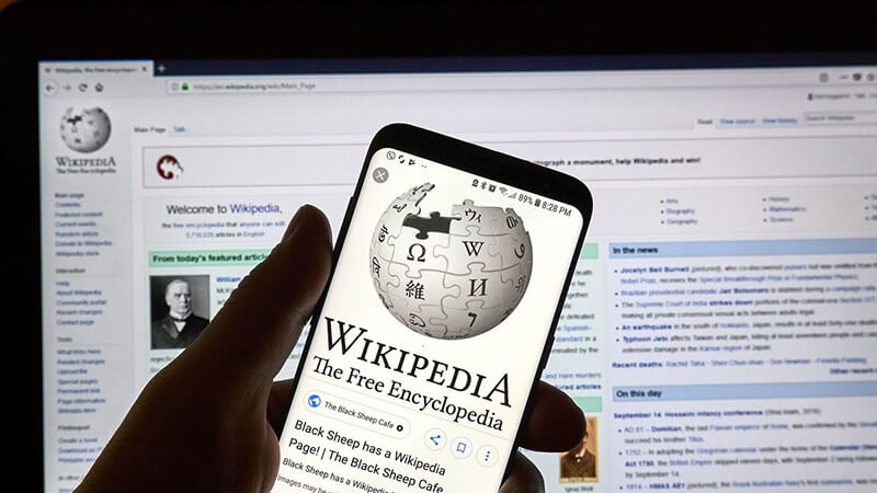 インターネット上のフリー百科事典として世界中で人気のWikipedia