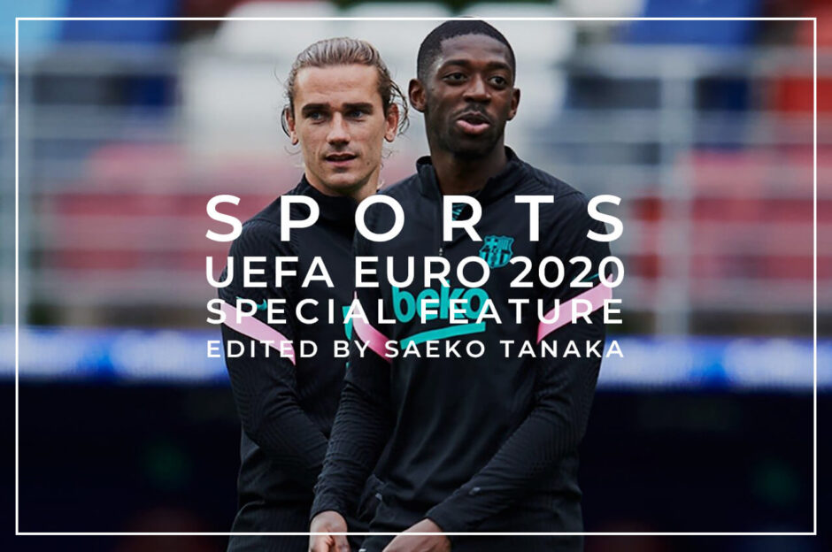 ユーロ2020｜決勝トーナメント / ラウンド16スイス戦の試合に備えて練習するフランス代表のウスマン・デンベレとアントワーヌ・グリーズマン