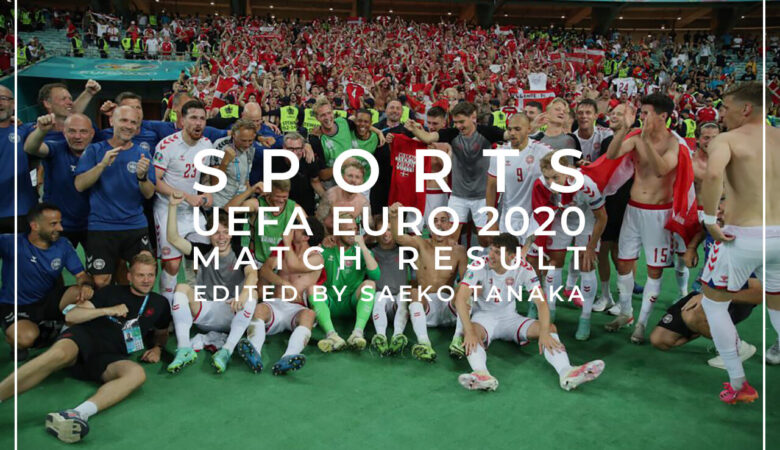 EUROユーロ2020｜決勝トーナメント / 準々決勝 2021年7月3日(土)試合結果