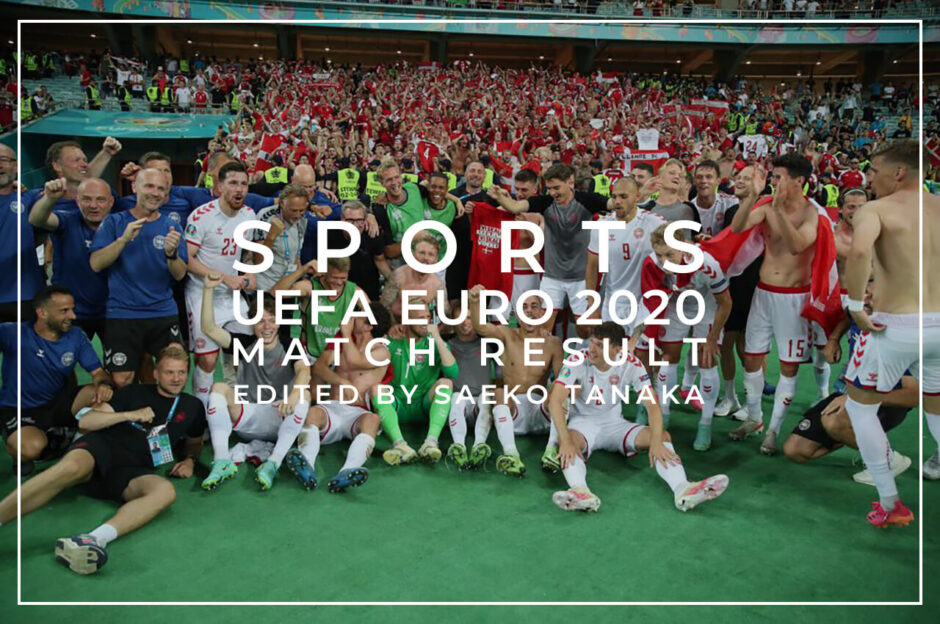 ユーロ2020｜決勝トーナメント / 準々決勝 2021年7月3日(土) / 日本時間同4日(日) チェコVSデンマーク戦（試合開催地：バクー・オリンピックスタジアム｜アゼルバイジャン / バクー）