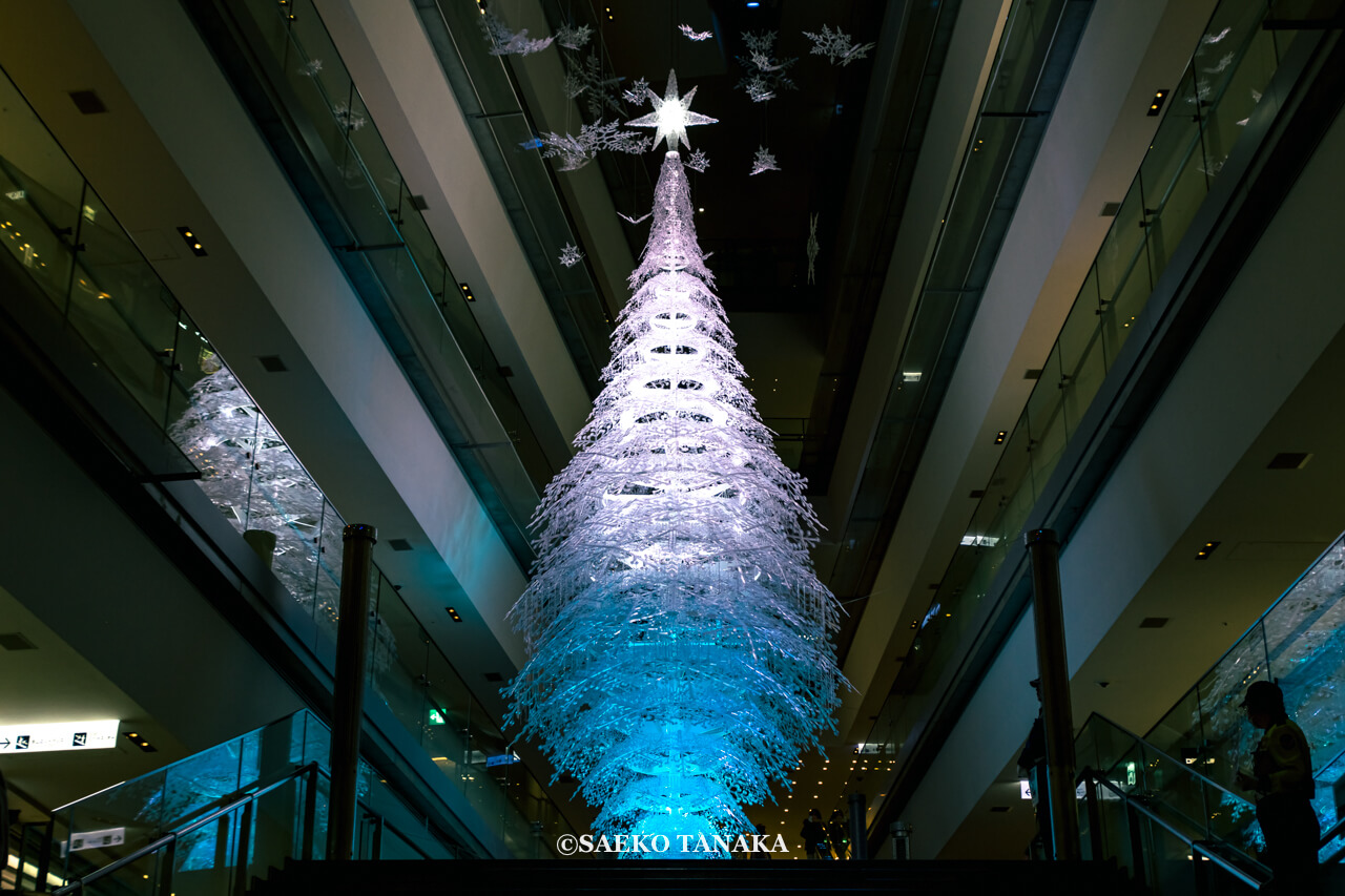 東京の人気おすすめイルミネーション・クリスマスツリー・クリスマスデコレーションスポット｜表参道ヒルズ / OMOTESANDO HILLS CHRISTMAS ILLUMINATION（東京・表参道）