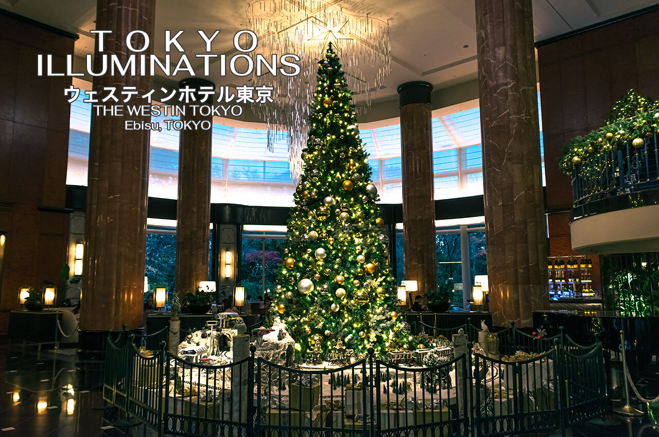 東京の人気おすすめイルミネーション・クリスマスツリー・クリスマスデコレーションスポット｜ウェスティンホテル東京 / Westin Christmas（東京・恵比寿）