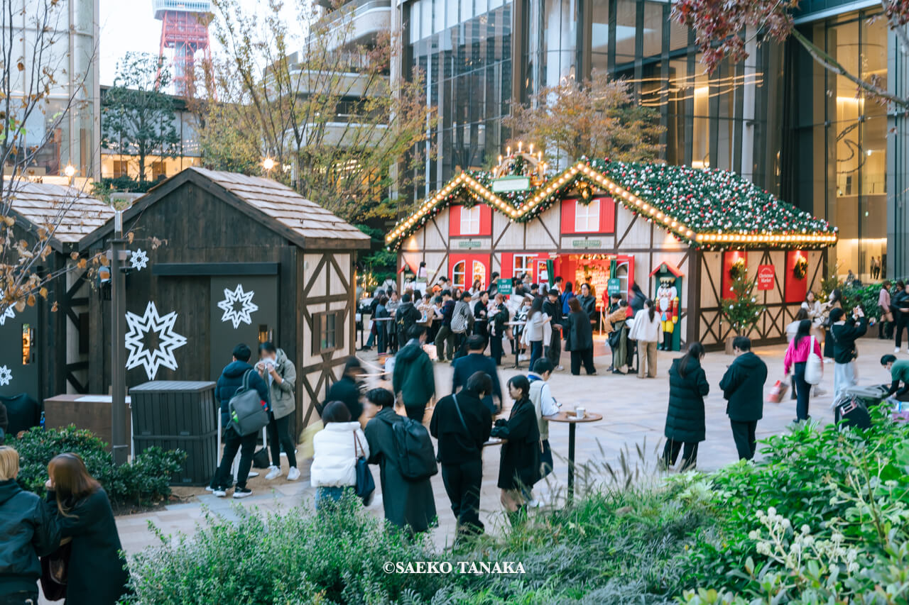 東京の人気おすすめクリスマススポット｜麻布台ヒルズのクリスマスマーケット（東京・麻布台）