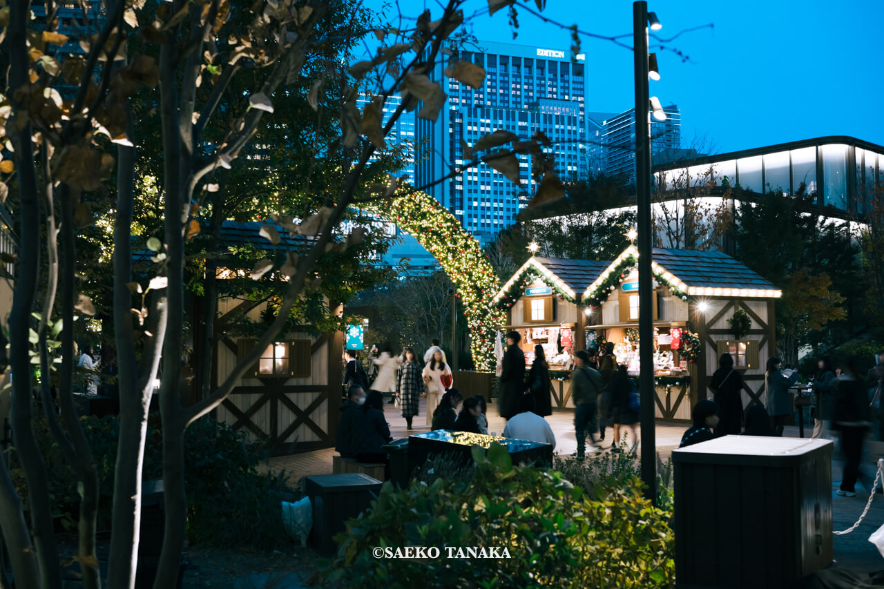 東京の人気おすすめクリスマススポット｜麻布台ヒルズのクリスマスマーケット（東京・麻布台）