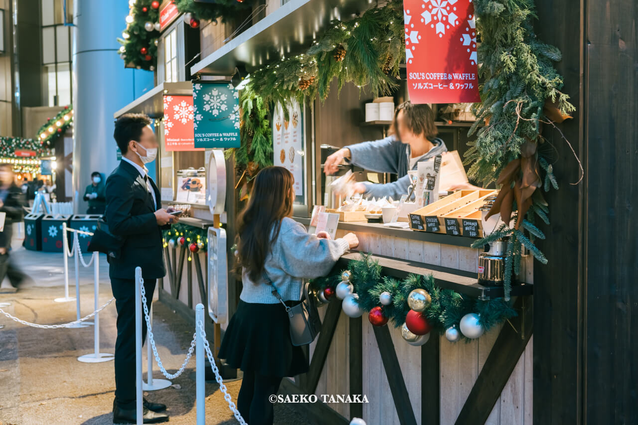 東京の人気おすすめクリスマススポット｜麻布台ヒルズのクリスマスマーケット（東京・麻布台）