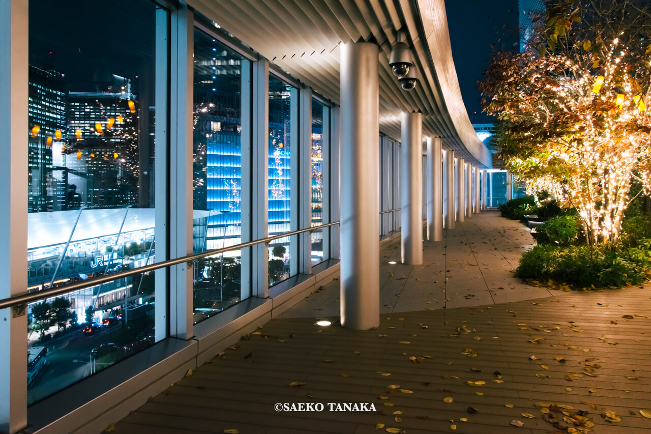 東京の人気おすすめクリスマス・イルミネーションスポット｜東京ミッドタウン八重洲 5F YAESU TERRACEのホリデーシーズン企画「Illumination TERRACE」（東京・八重洲）