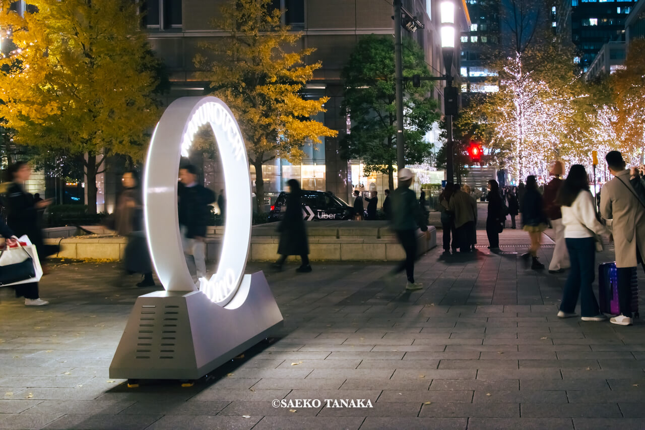 東京の人気おすすめクリスマス・イルミネーションスポット｜行幸通りイルミネーション初登場のサークル型フォトスポットと丸の内イルミネーション（東京・丸の内）