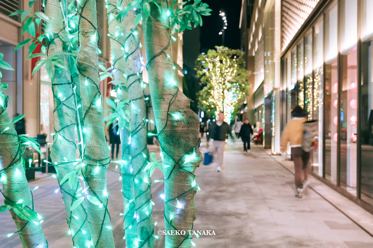 東京の人気おすすめクリスマス・イルミネーションスポット｜日本橋高島屋S.C.の日本橋ガレリアで開催している日本橋ガレリアイルミネーション（東京・日本橋）