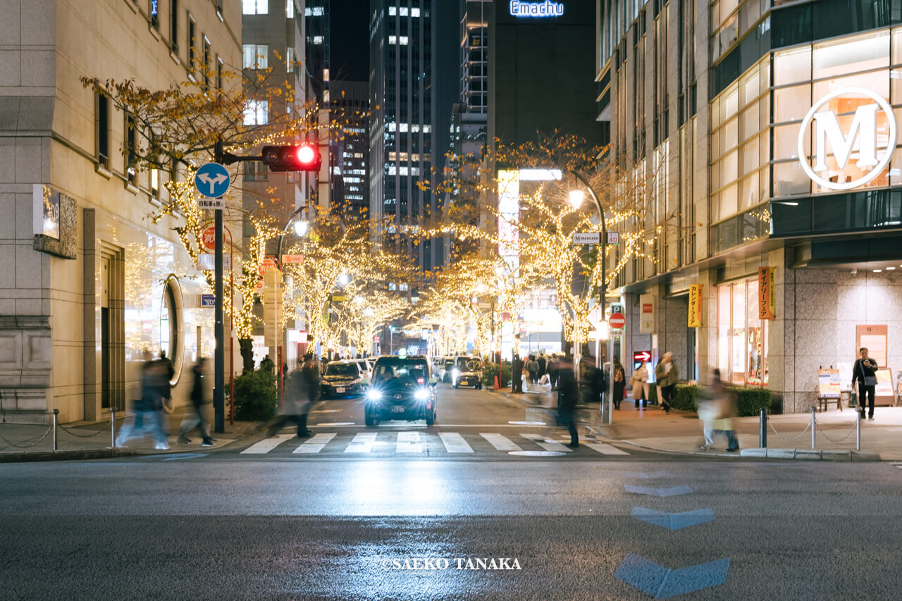 東京の人気おすすめクリスマス・イルミネーションスポット｜日本橋さくら通りのTOKYO ILLUMILIA / 東京イルミリアと丸善日本橋店（東京・八重洲）